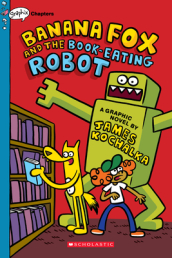 Banana Fox and the Book-Eating Robot: A Graphix Chapters Book (Banana Fox #2), 2