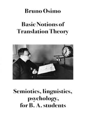 Basic notions of Translation Theory