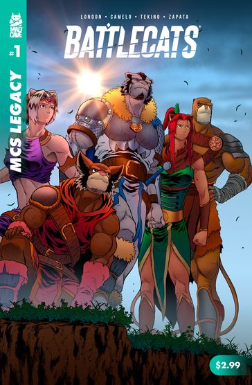 Battlecats Vol. 1 #1 - Mark London - Tekino - Miguel Angel Zapata