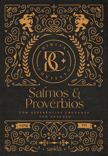 Bíblia Contexto - Salmos & Provérbios - Ornamentos - Maquinaria Sankto Editorial