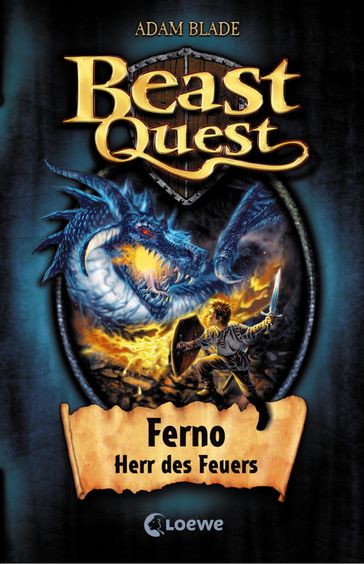 Beast Quest (Band 1) - Ferno, Herr des Feuers - Adam Blade