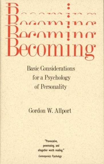 Becoming - Gordon W. Allport