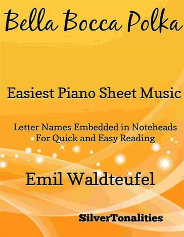 Bella Bocca Polka Easiest Piano Sheet Music - SilverTonalities