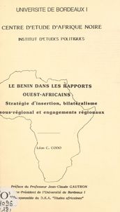 Le Bénin dans les rapports ouest-africains