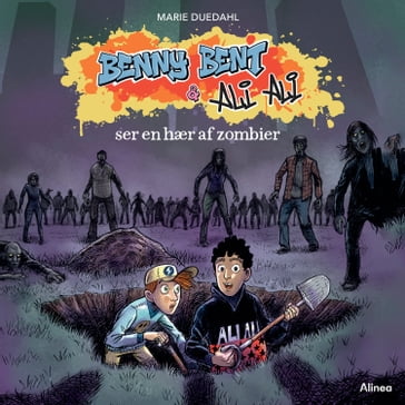 Benny Bent og Ali Ali ser en hær af zombier, Bla Læseklub - Marie Duedahl