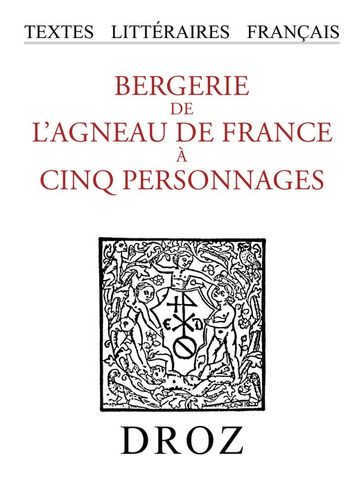 Bergerie de l'agneau de France à cinq personnages - Collectif