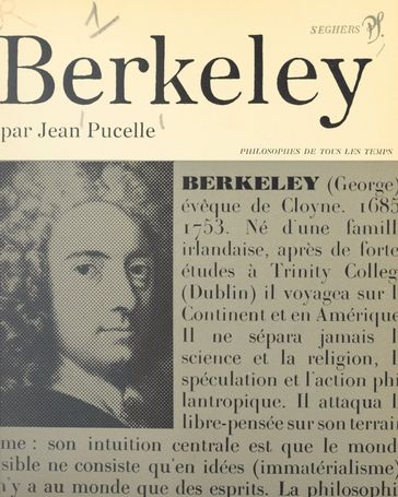 Berkeley - Jean Pucelle - André Robinet