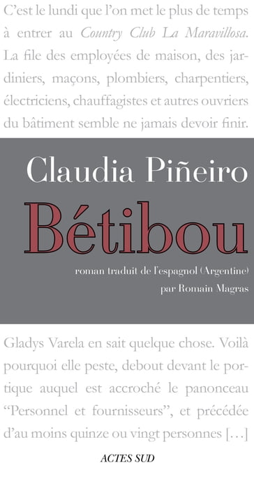 Bétibou - Claudia Pineiro