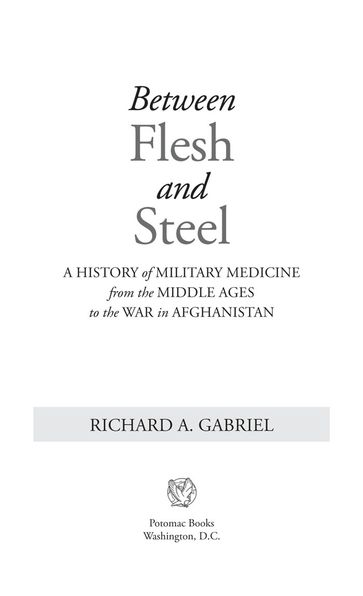Between Flesh and Steel - Richard A. Gabriel