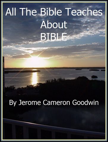 Bible - Jerome Cameron Goodwin