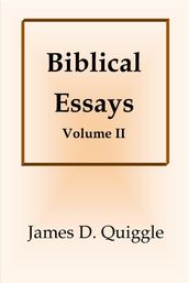 Biblical Essays II