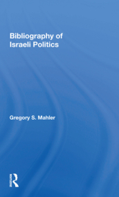 Bibliography Of Israeli Politics