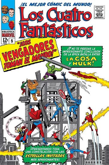 Biblioteca Marvel. Los cuatro fantásticos 5 - Stan Lee