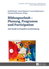 Bildungsurlaub  Planung, Programm und Partizipation