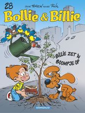 Billie zet  n boompje op