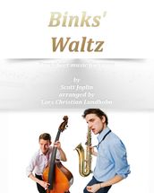 Binks  Waltz Pure sheet music for piano by Scott Joplin arranged by Lars Christian Lundholm