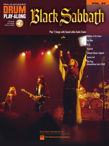 Black Sabbath Drum Play-Along Volume 22 - Black Sabbath