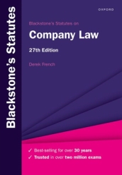 Blackstone s Statutes on Company Law