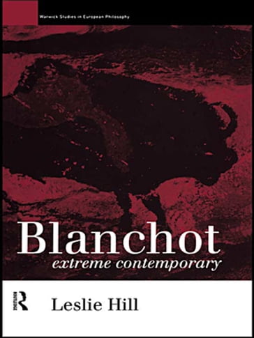 Blanchot - Leslie Hill