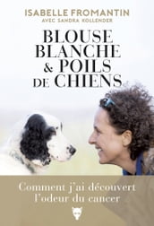 Blouse blanche et poils de chiens