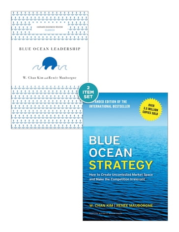 Blue Ocean Strategy with Harvard Business Review Classic Article "Blue Ocean Leadership" (2 Books) - W. Chan Kim - Renée A. Mauborgne