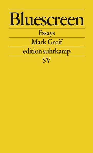 Bluescreen - Mark Greif