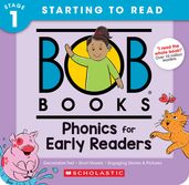 Bob Books - Phonics for Early Readers   Phonics, Ages 4 and up, Kindergarten (Stage 1: Starting to Read)
