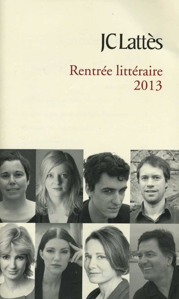 Booklet rentrée littéraire 2013 Lattès - Olivier