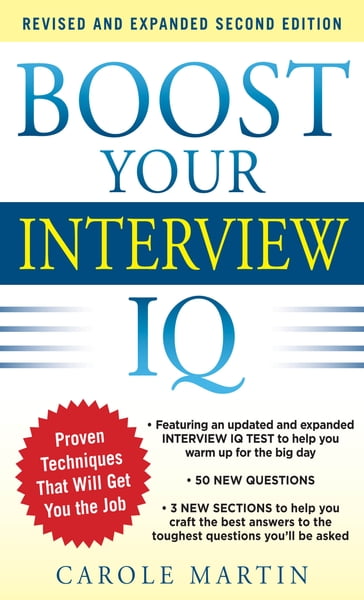 Boost Your Interview IQ 2/E - Carole Martin