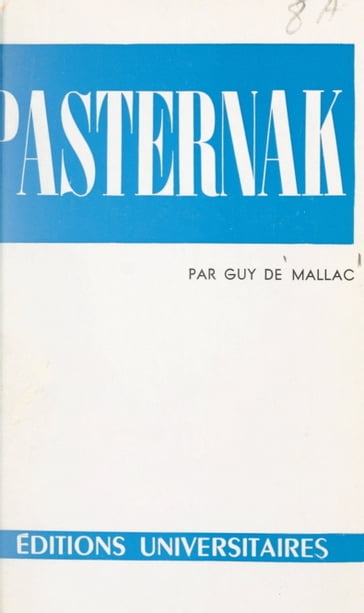 Boris Pasternak - Guy de Mallac - Pierre de Boisdeffre