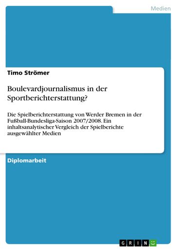 Boulevardjournalismus in der Sportberichterstattung? - Timo Stromer