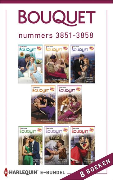 Bouquet e-bundel nummers 3851 - 3858 (8-in-1) - Abby Green - Annie West - Jane Porter - Julia James - Kate Hewitt - Lawrence Kim - Melanie Milburne - Tara Pammi