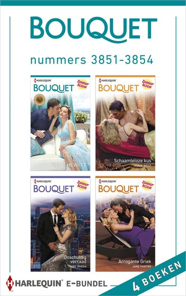 Bouquet e-bundel nummers 3851 - 3854 (4-in-1) - Abby Green - Annie West - Jane Porter - Kate Hewitt