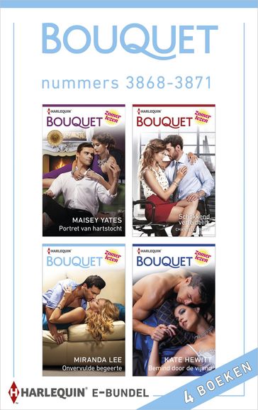 Bouquet e-bundel nummers 3868 - 3871 (4-in-1) - Chantelle Shaw - Kate Hewitt - Maisey Yates - Miranda Lee