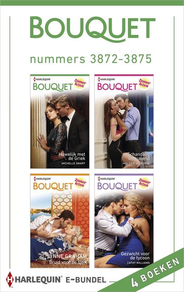 Bouquet e-bundel nummers 3872 - 3875 (4-in-1) - Cathy Williams - Lynne Graham - Melanie Milburne - Michelle Smart