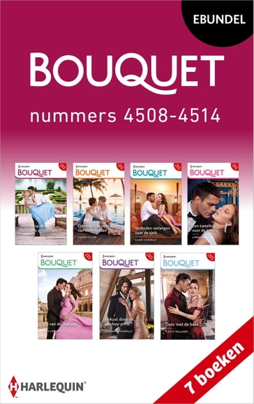 Bouquet e-bundel nummers 4508 - 4514 - Annie West - Louise Fuller - Clare Connelly - Lorraine Hall - Kate Hewitt - Julieanne Howells - Cathy Williams
