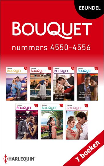 Bouquet e-bundel nummers 4550 - 4556 - Lynne Graham - Caitlin Crews - Emmy Grayson - Shannon McKenna - Lorraine Hall - Maya Blake - Annie West