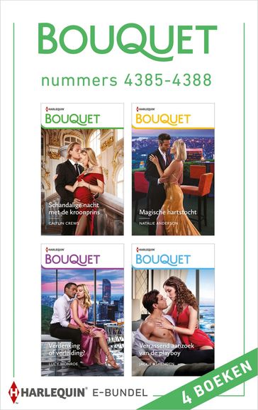 Bouquet e-bundel nummers 4385-4388 - Lucy Monroe - Caitlin Crews - Jackie Ashenden - Natalie Anderson