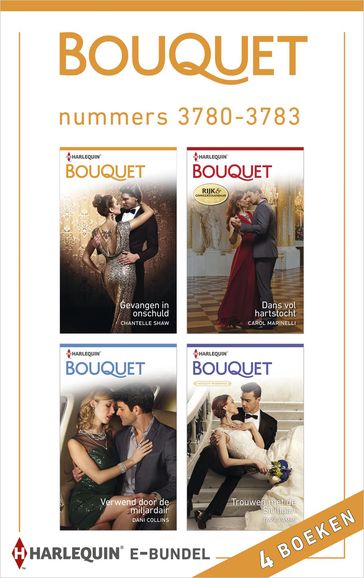 Bouquet e-bundel nummers 3780-3783 (4-in-1) - Carole Marinelli - Chantelle Shaw - Dani Collins - Tara Pammi