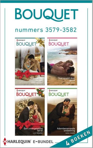 Bouquet e-bundel nummers 3579-3582 (4-in-1) - Cathy Williams - Julia James - Lucy Monroe - Sara Craven