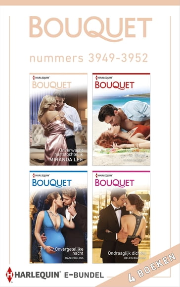 Bouquet nummers 3949 - 3952 - Clare Connelly - Dani Collins - Helen Bianchin - Miranda Lee