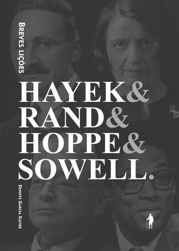 Box Coleção Breves Lições - Thomas Sowell - Rand Ayn - F. A. Hayek - Hans Hermann Hoppe - Dennys Xavier