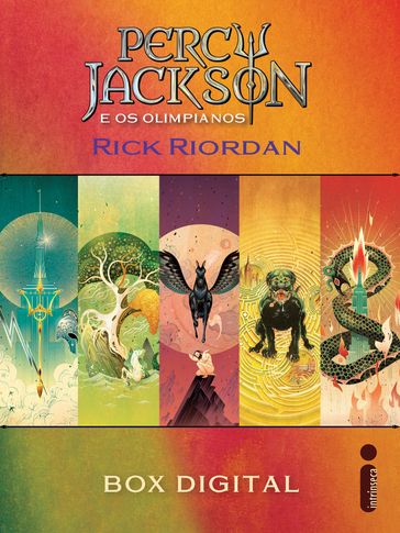 Box Percy Jackson e os Olimpianos - Rick Riordan