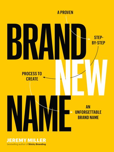 Brand New Name: A Proven, Step-by-Step Process to Create an Unforgettable Brand Name - Jeremy Miller
