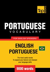 Brazilian Portuguese vocabulary for English speakers - 9000 words