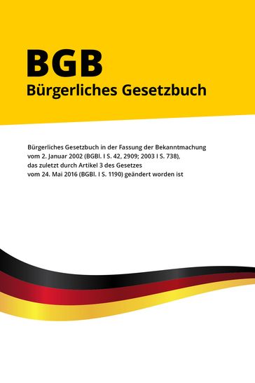 Bürgerliches Gesetzbuch (BGB) - Deutschland