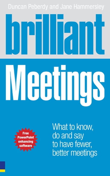 Brilliant Meetings ePub Amazon eBook - Duncan Peberdy - Jane Hammersley