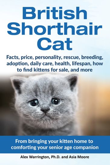 British Shorthair Cat: From Bringing Your Kitten Home to Comforting Your Senior Age Companion - Alex Warrington Ph.D. - Asia Moore