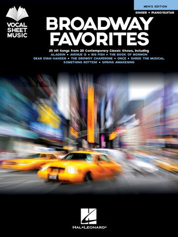 Broadway Favorites - Men's Edition - Hal Leonard Corp.