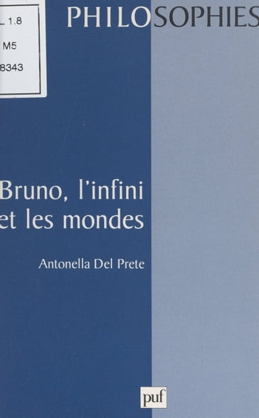 Bruno, l'infini et les mondes - Ali Benmakhlouf - Antonella Del Prete - Jean-Pierre Lefebvre - Pierre-François Moreau - Yves Vargas